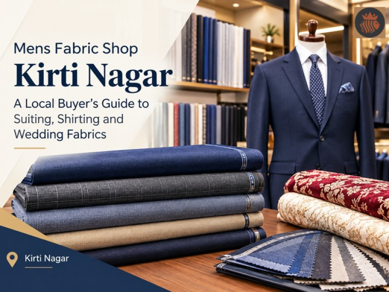 Mens Fabric Shop Kirti Nagar: A Local Buyer’s Guide to Suiting, Shirting and Wedding Fabrics