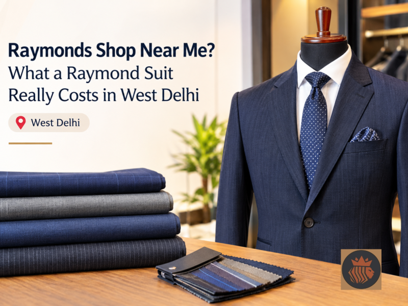 Raymonds Shop Near Me? What a Raymond Suit Really Costs in West Delhi